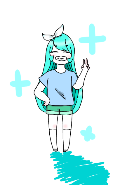 뀨미님 캐릭터 그리기.(신청)늦어서 죄송합니다..ㅠㅠ))