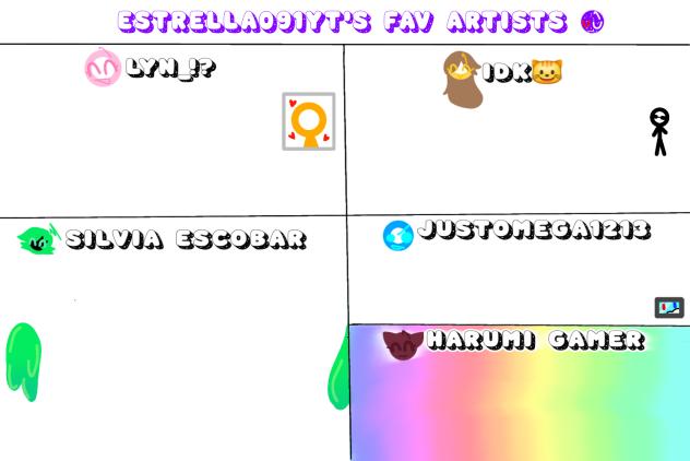 Mis artistas fav