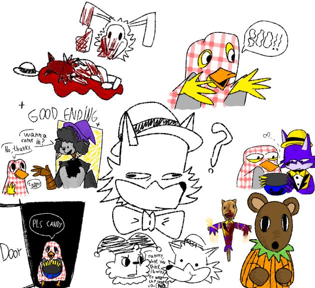 Random TMH drawings (The Walten Files)