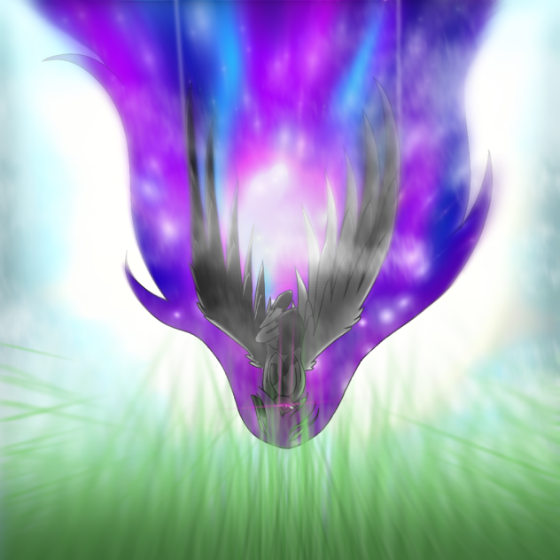 Falling Night Sky - ibisPaint