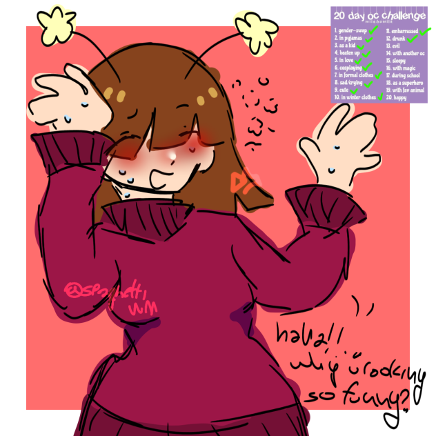 oc challenge day 12!! - ibisPaint