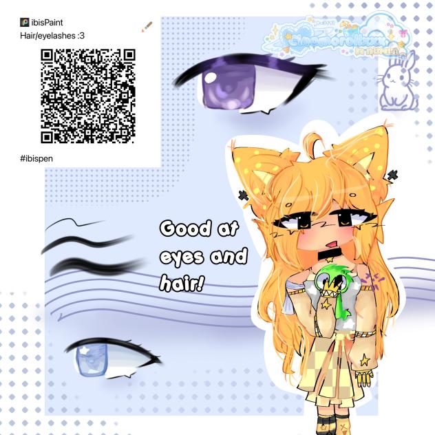 Hair and eyelashes brush!