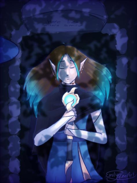 I drew my death bc yehhhh
