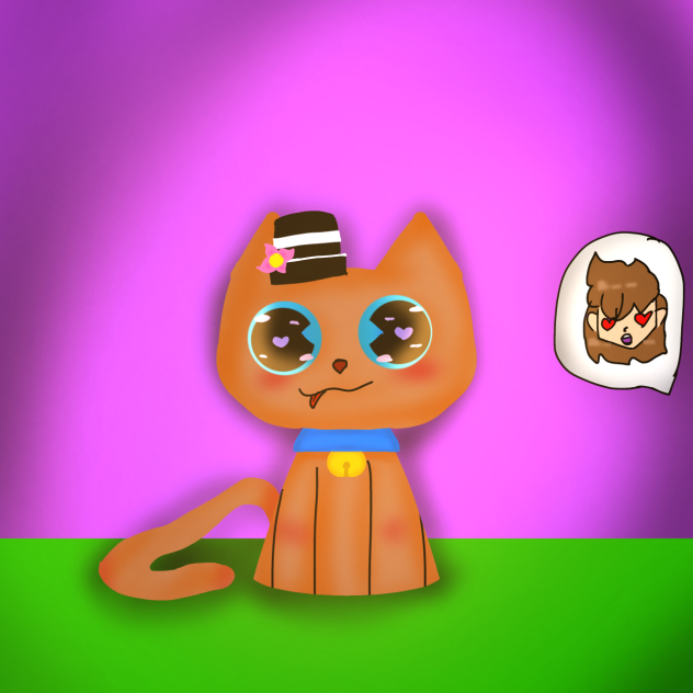 Little happy kitten - ibisPaint