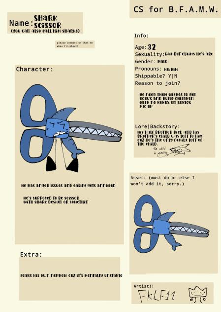 A scissor… I think-