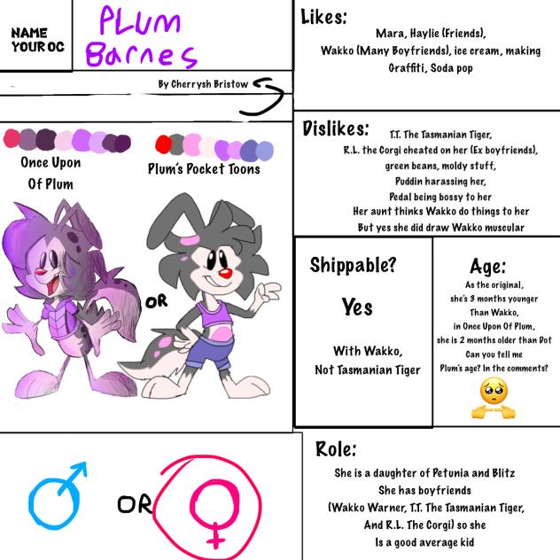Plum Reference cuz why not 🙂‍↕️👌