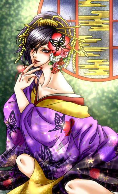 【塗った】男花魁