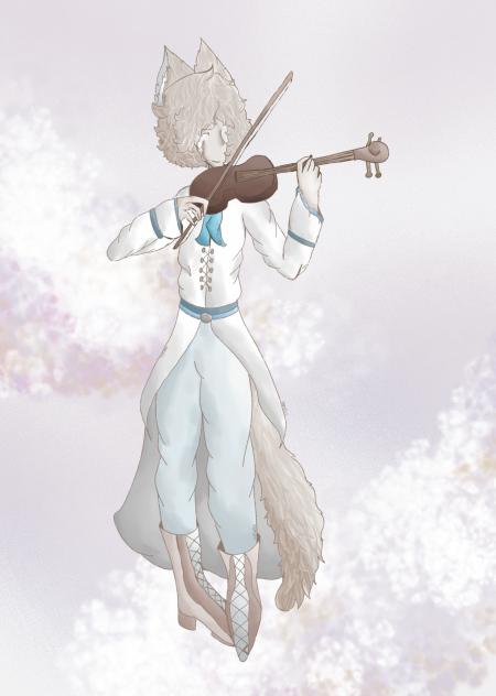 Tanner Playing Violin