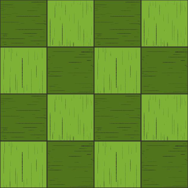 Asian Food (Ketupat) Color Pattern