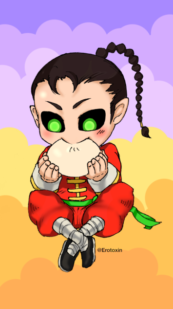 ウーフーくんと肉まん