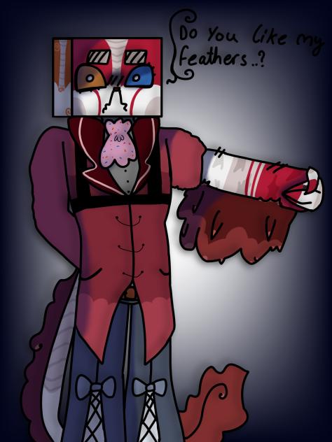 You better like his feathers..