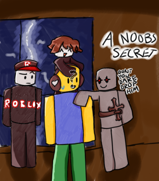 Noobs Secret Fanart ❤️
