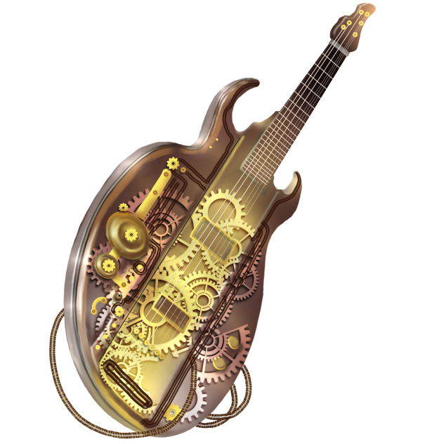 Steampunk Guitar