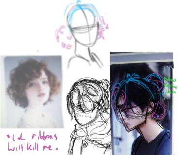 Learning Hair Same Day 1