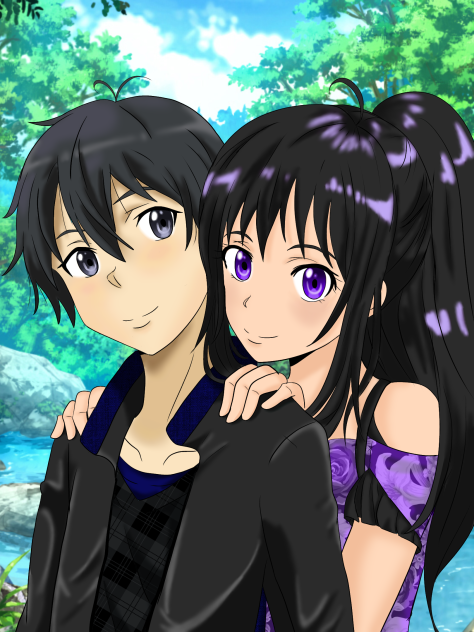 Kirito and Lindsey 2