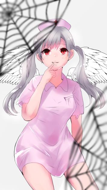 白衣の天使…？
