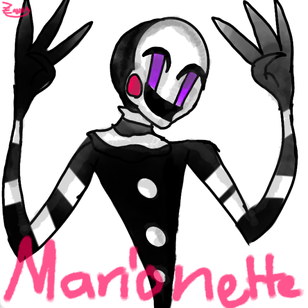 FNAF 2 Marionette - Speedpaint