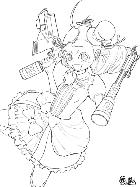 火炎放射器マリセアちゃん