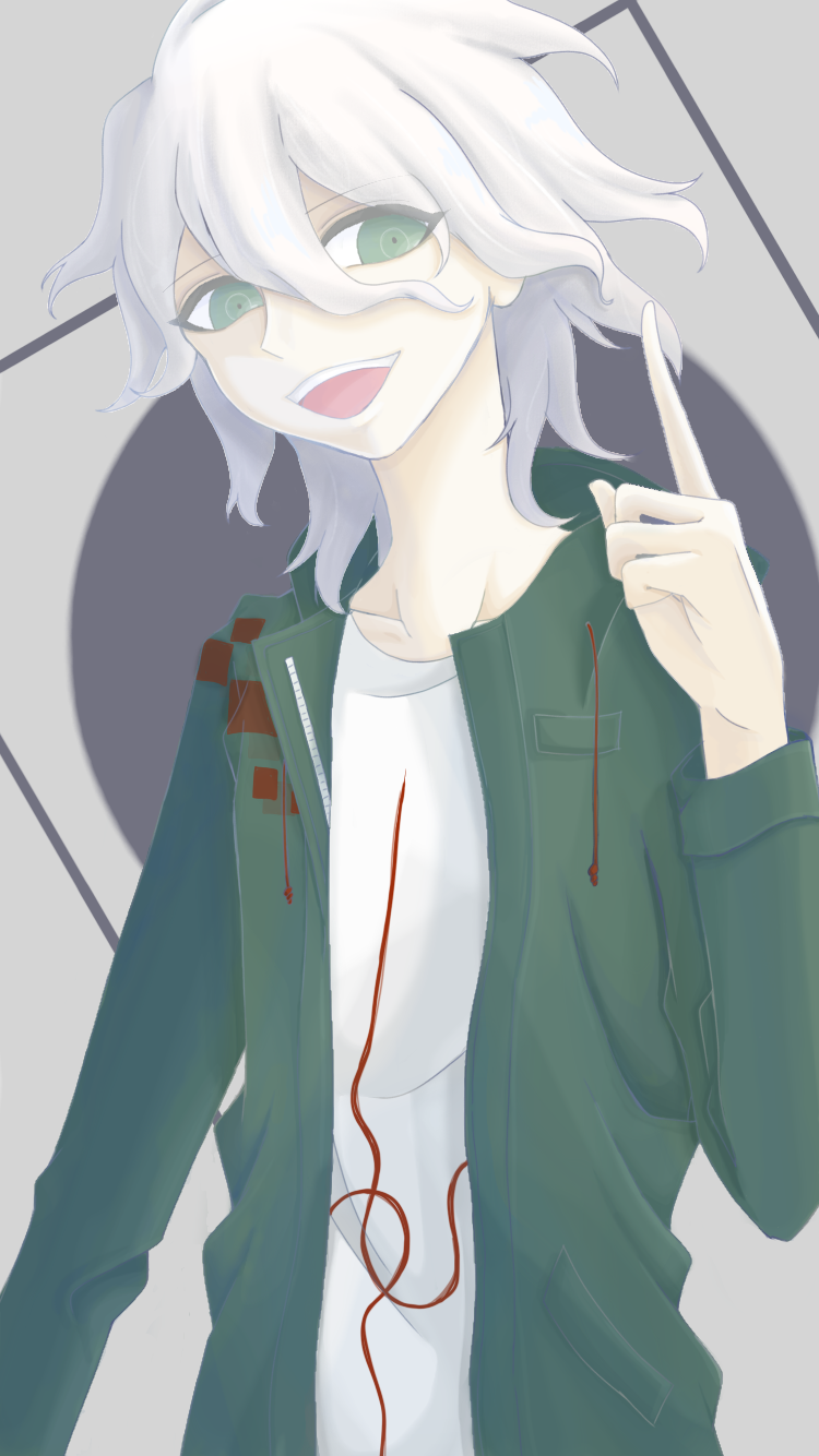 ダンガンロンパ1·2 Reload - 狛枝凪斗 Ani-Art キャンバスボード