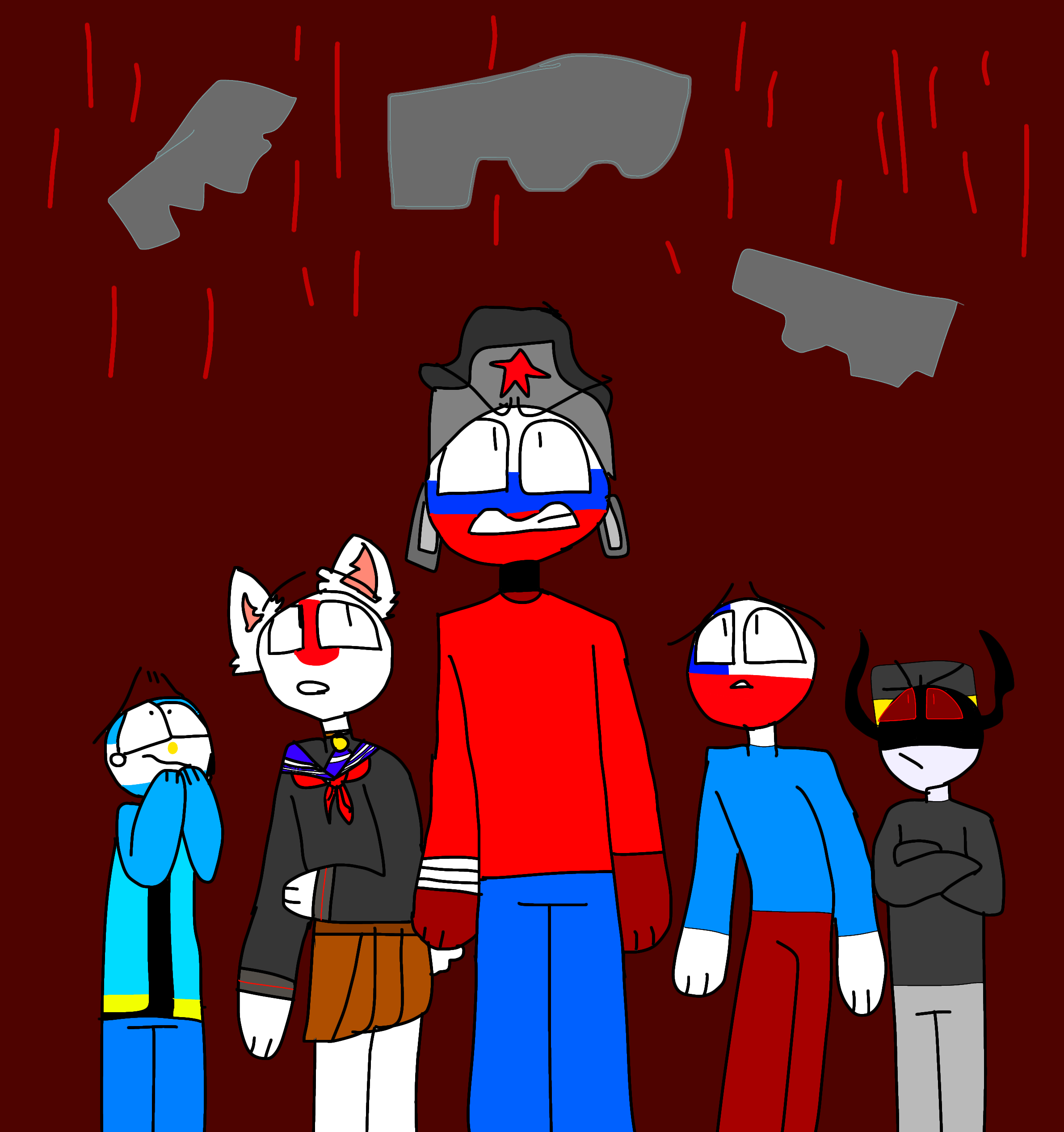 Countryhumans - ibisPaint