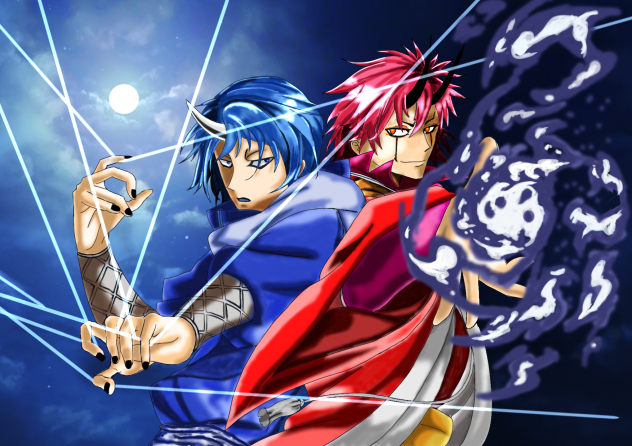 練習15 ベニマルとソウエイ(転生したらスライムだった件)