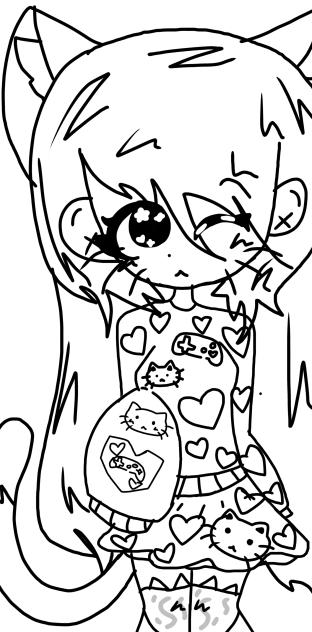 my second oc kiti