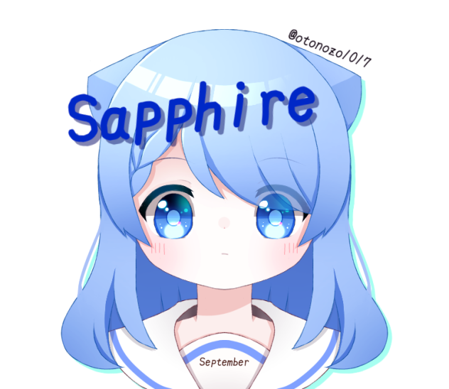 オトノゾ誕生石シリーズ2019 サファイア