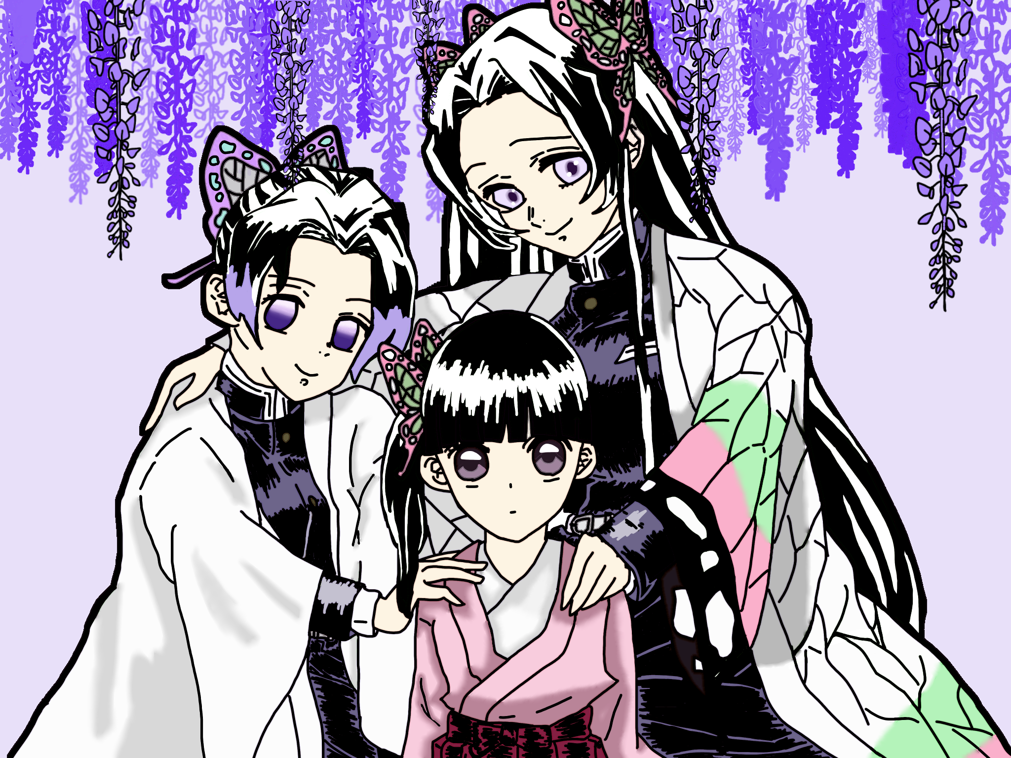 胡蝶三姉妹 - ibisPaint