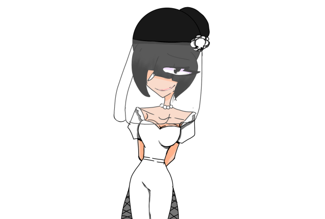 Laura (on her wedding day)