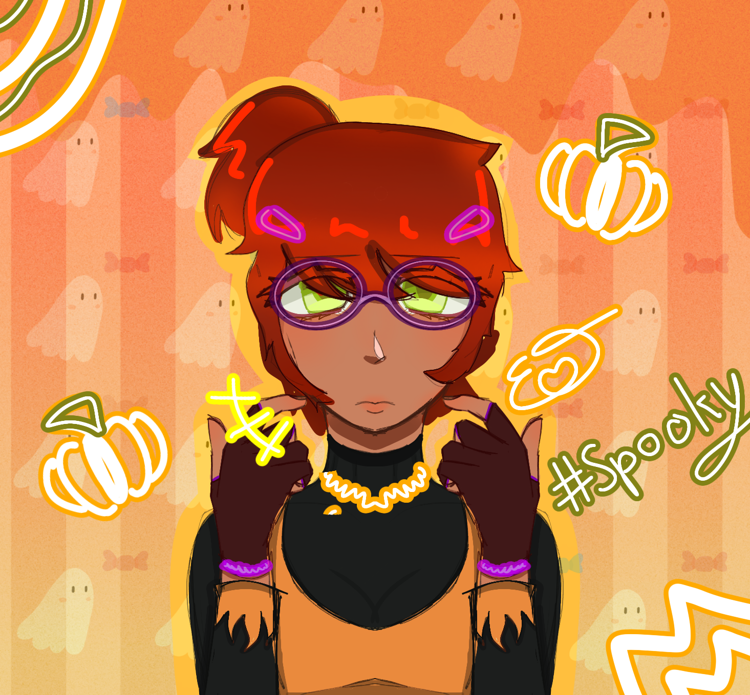 Spooky season 🤪 - ibisPaint