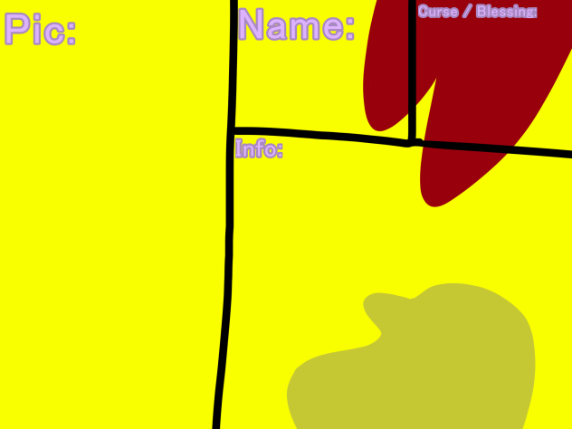 OC sheet for Nightmares & Dreams!