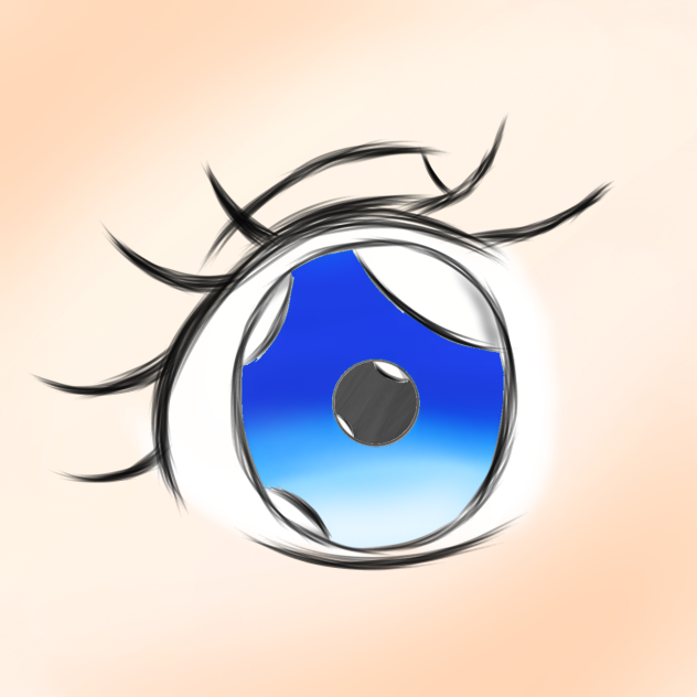 How to draw anime girl eyes ibisPaint