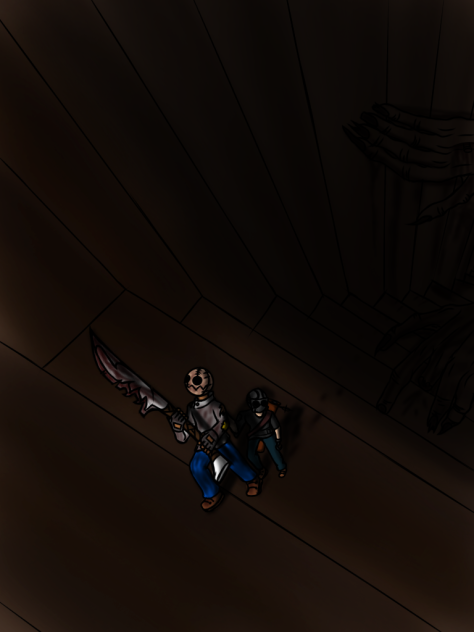 my little nightmare X my oc