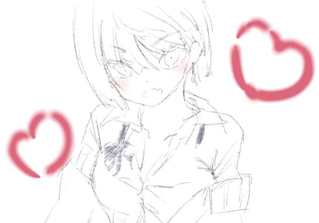 鉛筆ペン　らくがき