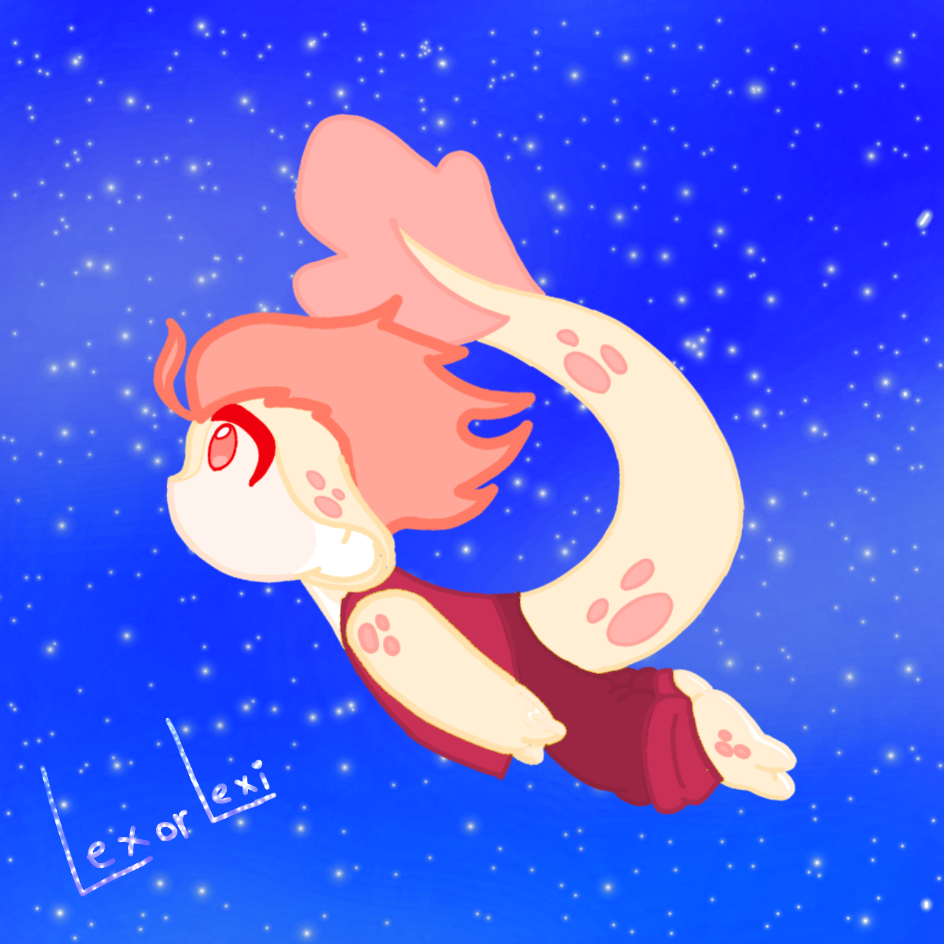 wanderin' through the cosmos reupload - ibisPaint