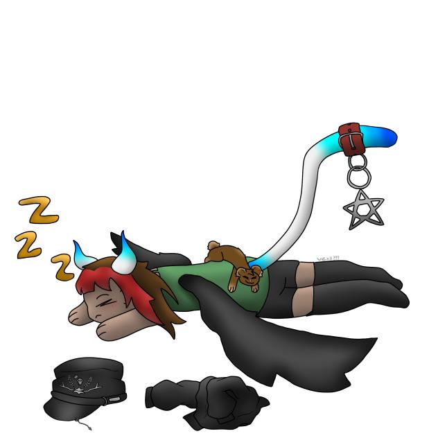 Aussie takin’ a nap