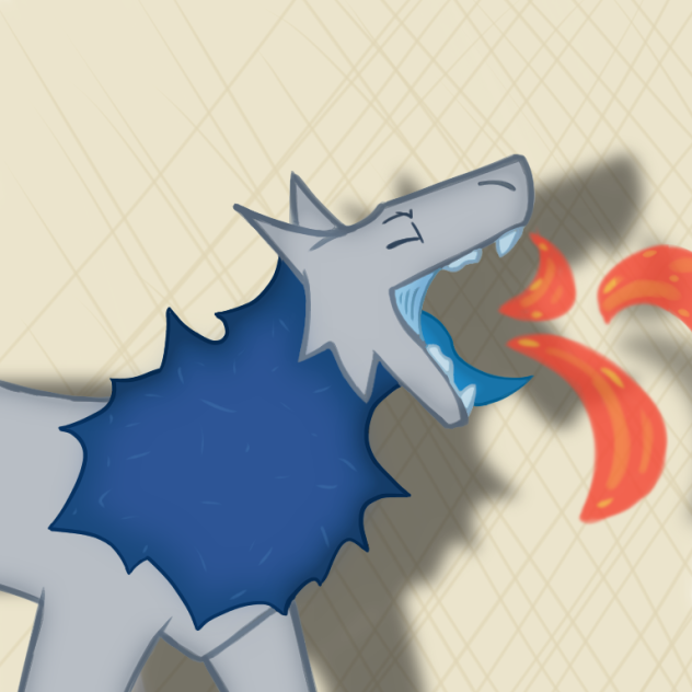 Fire dragon - ibisPaint
