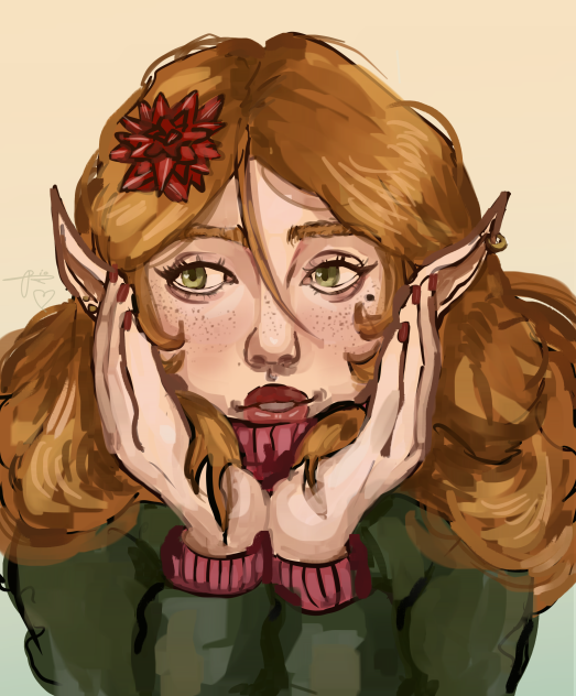 An elf dtiy for heyriversilvia on ig