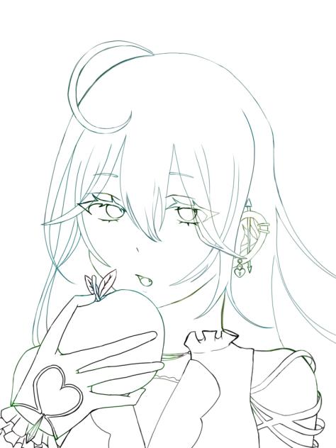 フリー線画