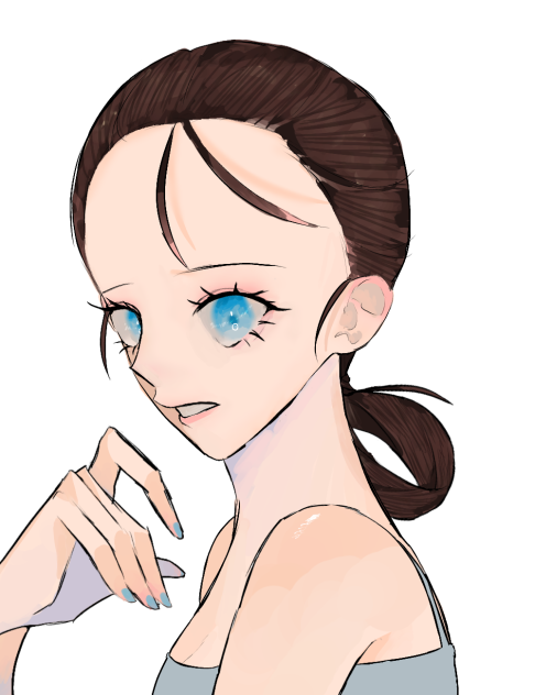 ㅇㅣ런 눈알은 처음 그려보는데..예쁘긴하네