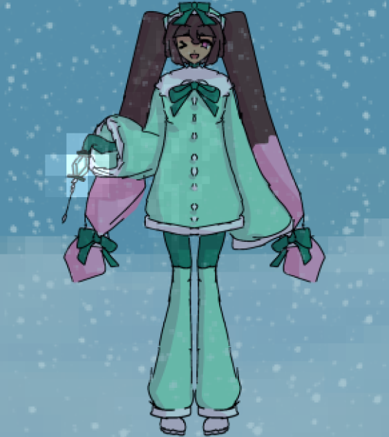 Fururu in the snow