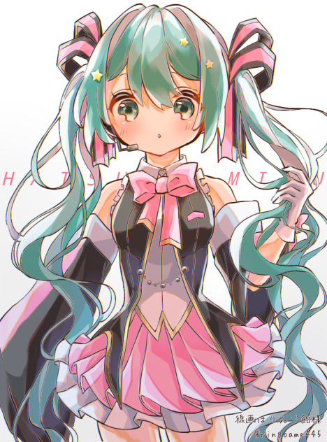 初音ミク　塗りました