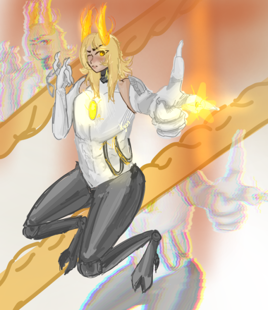 humanoid cyborg - ibisPaint