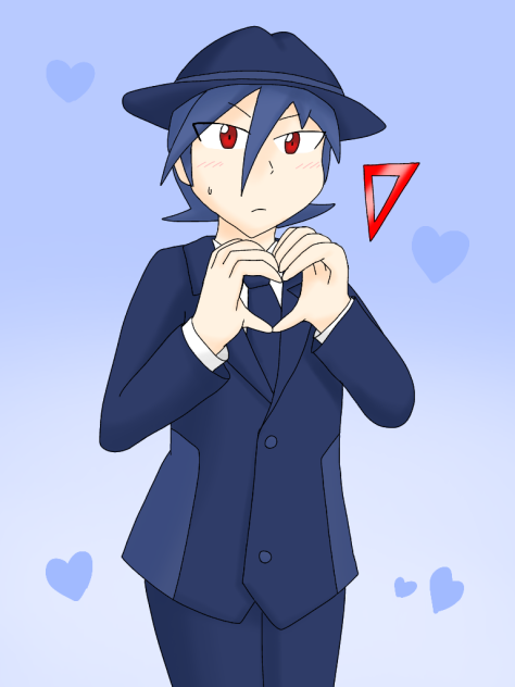 お題 手でハート