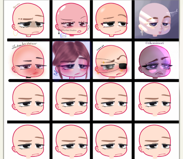 Gacha face edit colab!