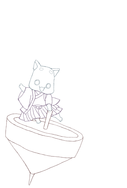 ARIA   アリア社長塗り絵