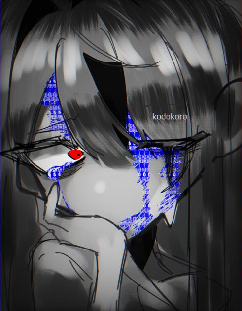 #これを見た人は無言で不穏絵を投稿する