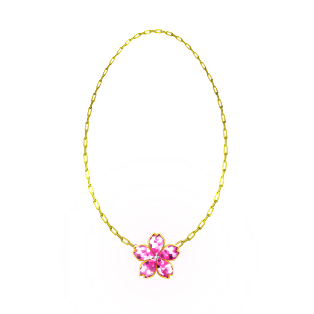 ネックレス(桜)