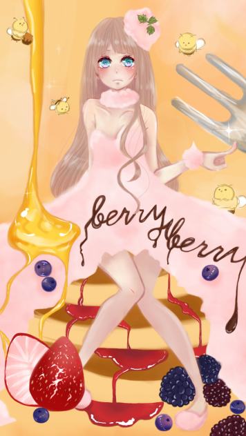ベリーパンケーキ