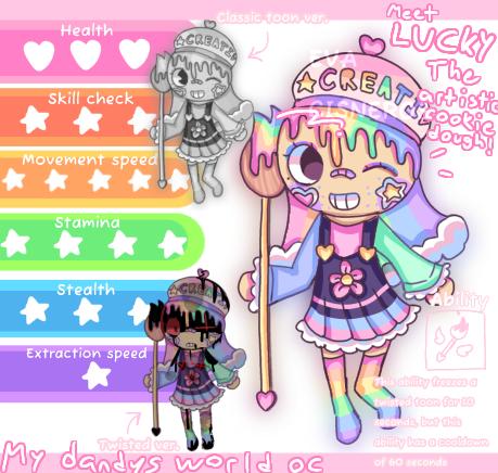 My first dandy’s world oc!